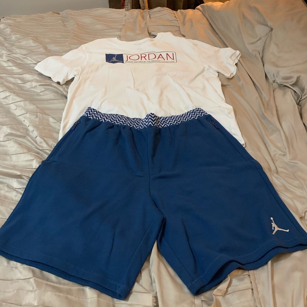 Jordan set 3X shirt & 3X shorts. $95 for the set.